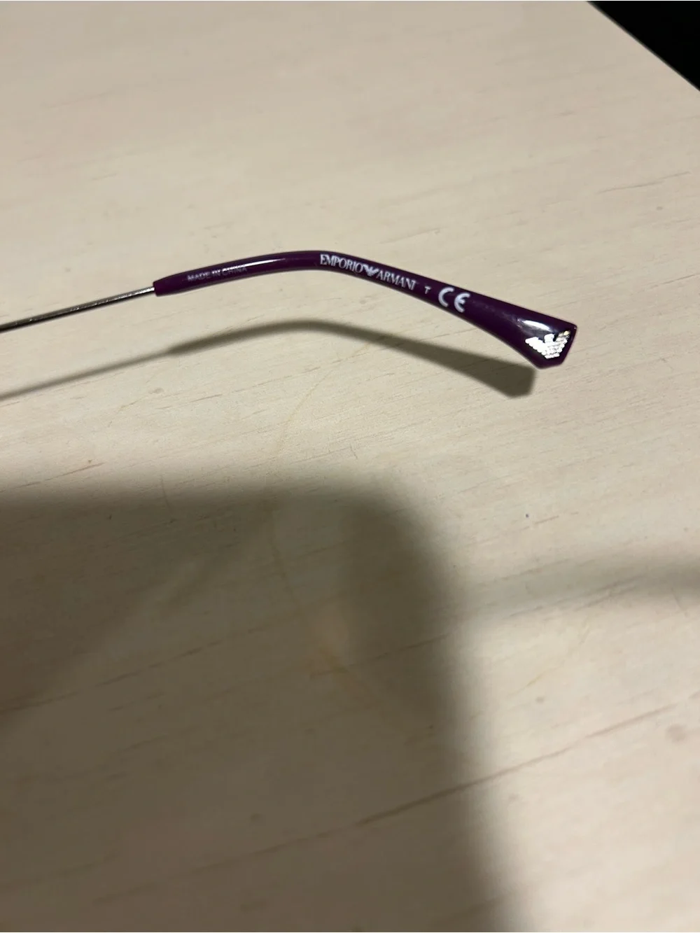 Emporio ARMANI Womens Sunglasses EA4102 5610/55 54mm Purple Silver 8 T85